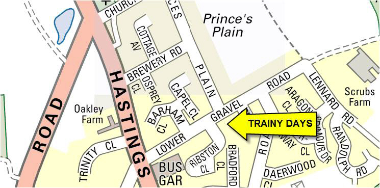 Trainy Days Map